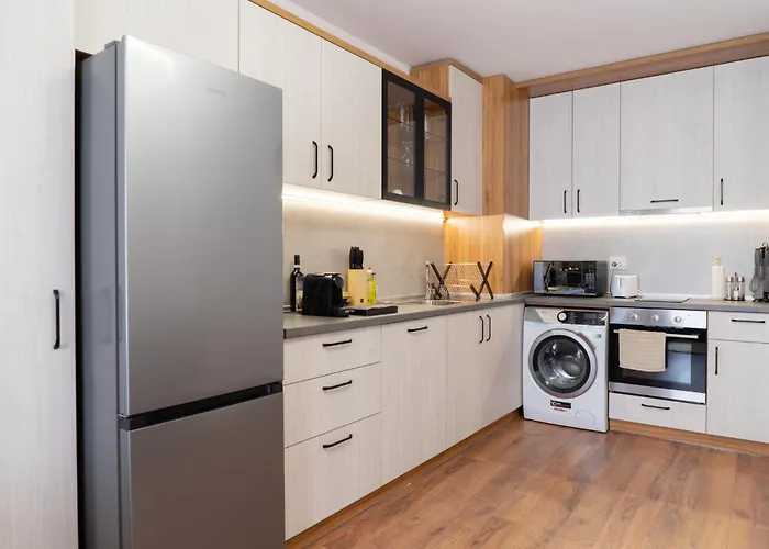 New Modern & Cozy With Free Private Parking And Ev Charging Station Apartament